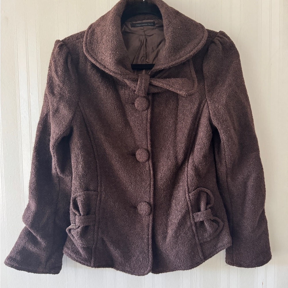 Cozy Brown Teddy Jacket for Women